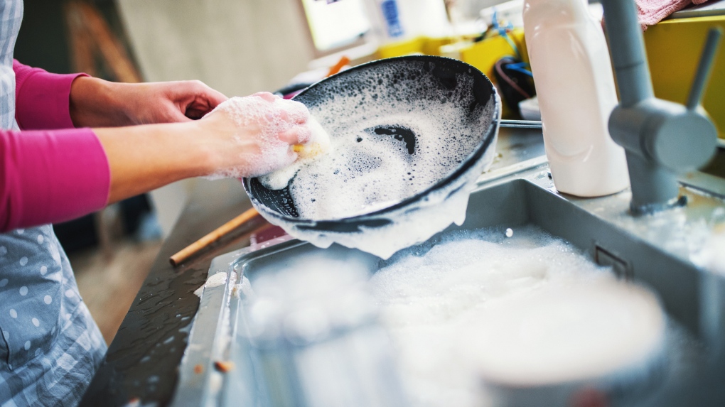 Handwashing dishes vs dishwashing