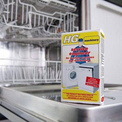 cleaning mold from dishwasher using Hg service engineer