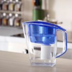 water filter jug on table