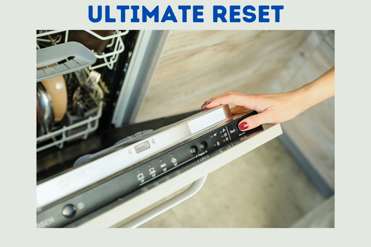 How to reset a kenmore dishwasher
