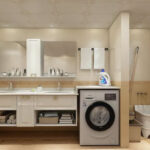 can you put a washing machine in a bathroom