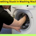 How to remove something stuck in washing machine