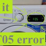 hotpoint washing machine f05 error code