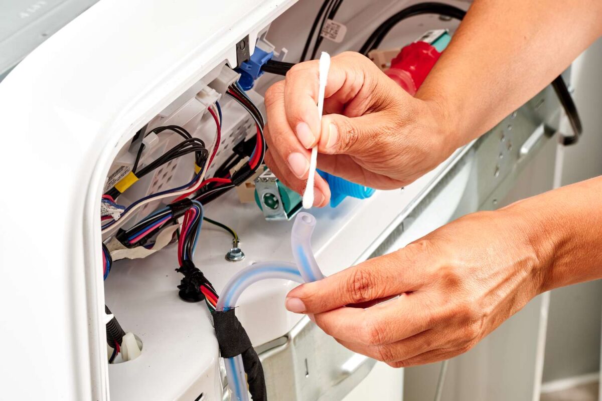 washing machine water switch